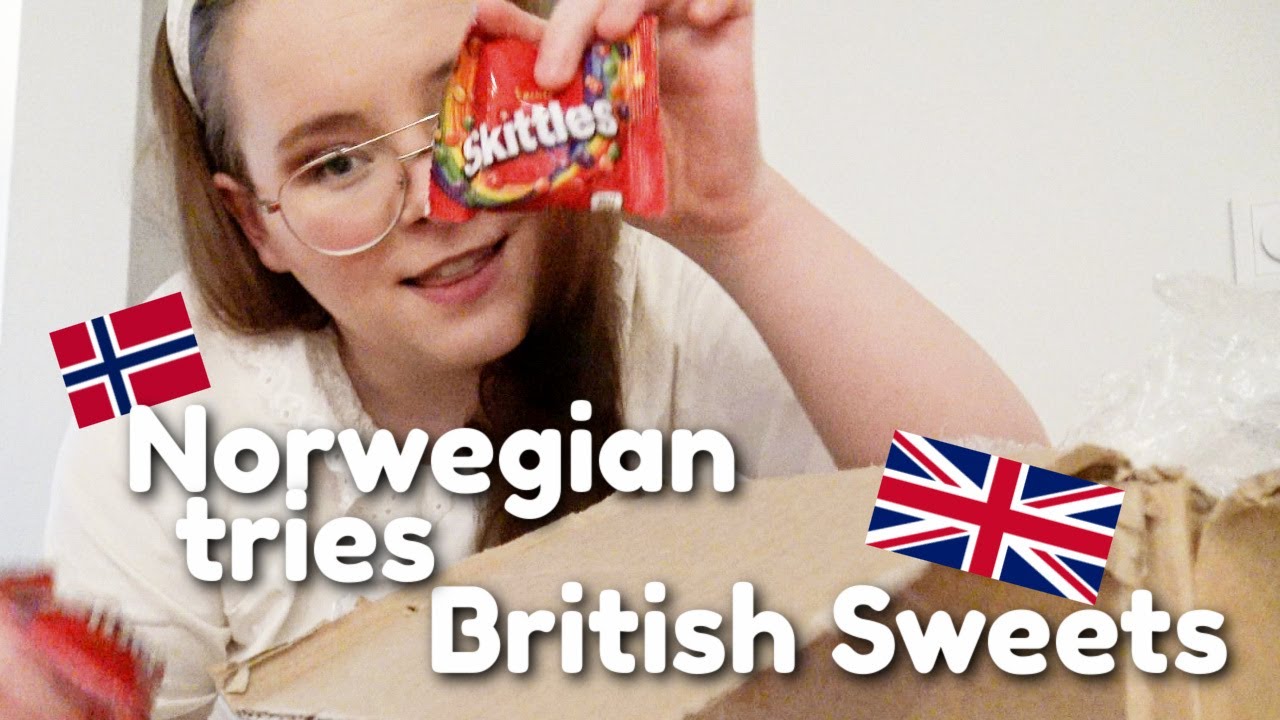 Norwegian Girl tries British Sweets