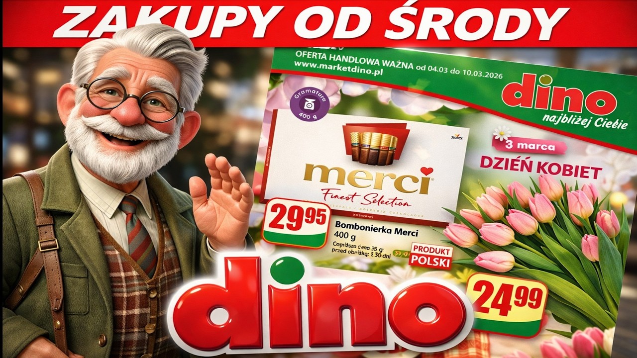 DINO Market | Gazetka od Środy 04.03.2026. | Najbliżej Ciebie