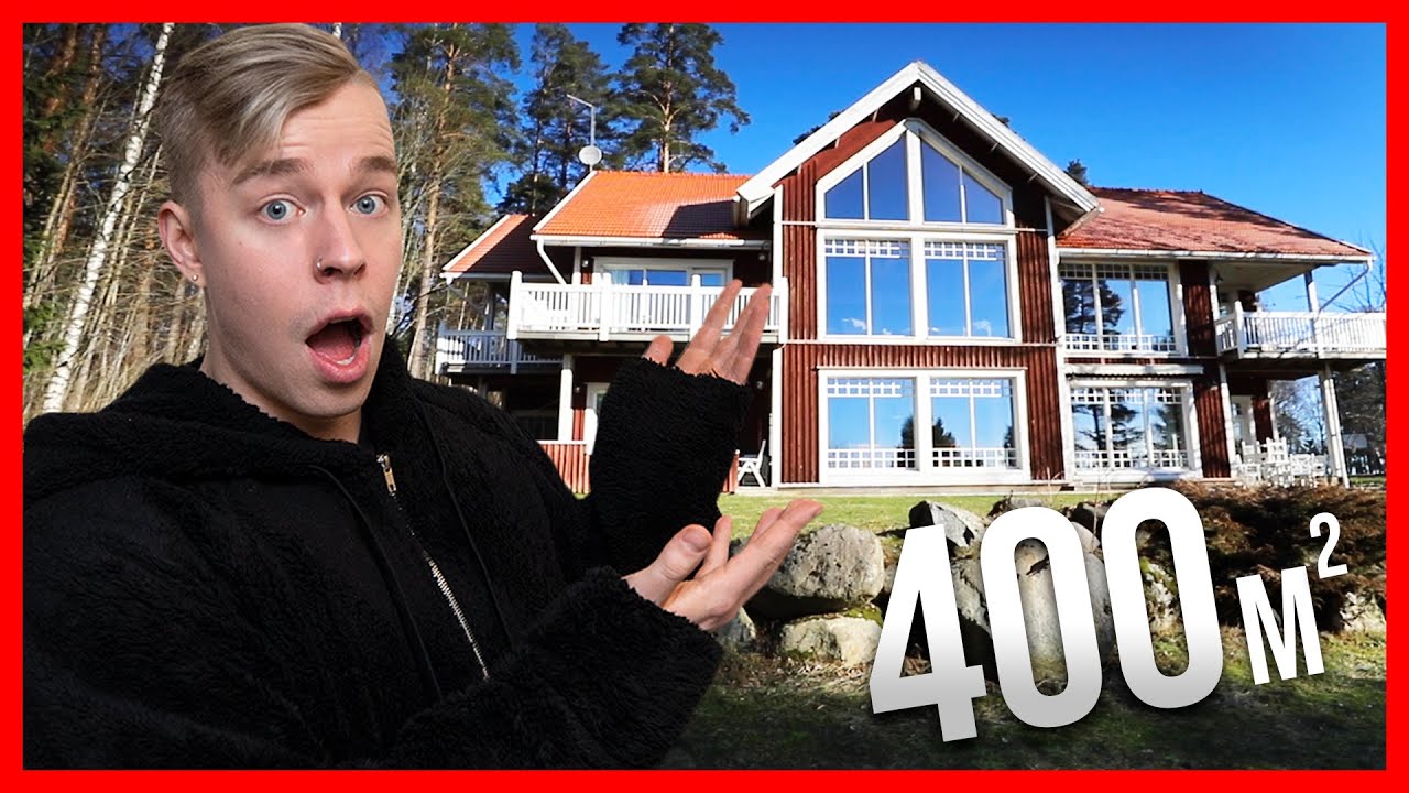 MUUTETTIIN 400 NELI&Ouml;N OMAKOTITALOON 😳🏠