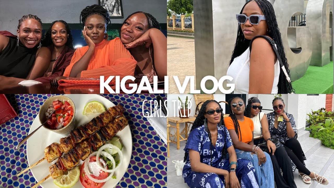 Travel Vlog | Kigali, Rwanda 2022 🇷🇼 | Things to do | Places to eat | Girls Trip | pt. 1