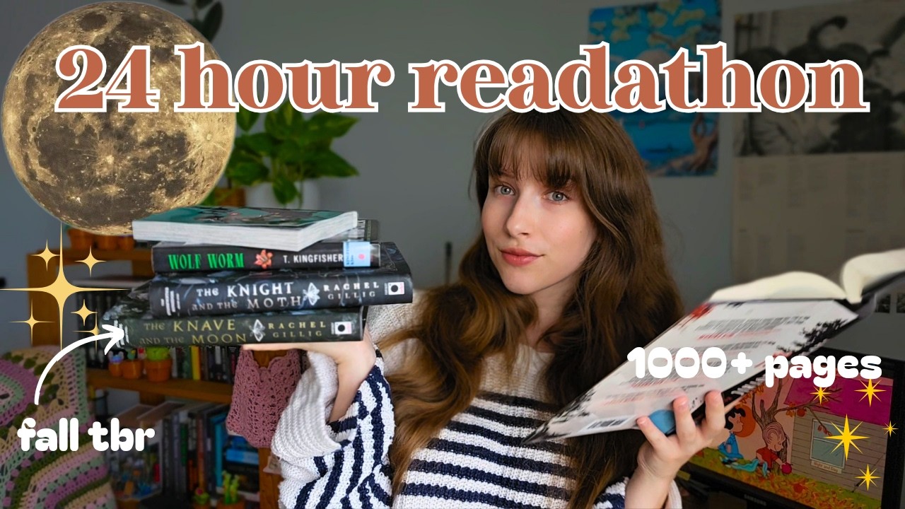 24 HOUR READATHON - how much of my fall tbr can i read in a day?