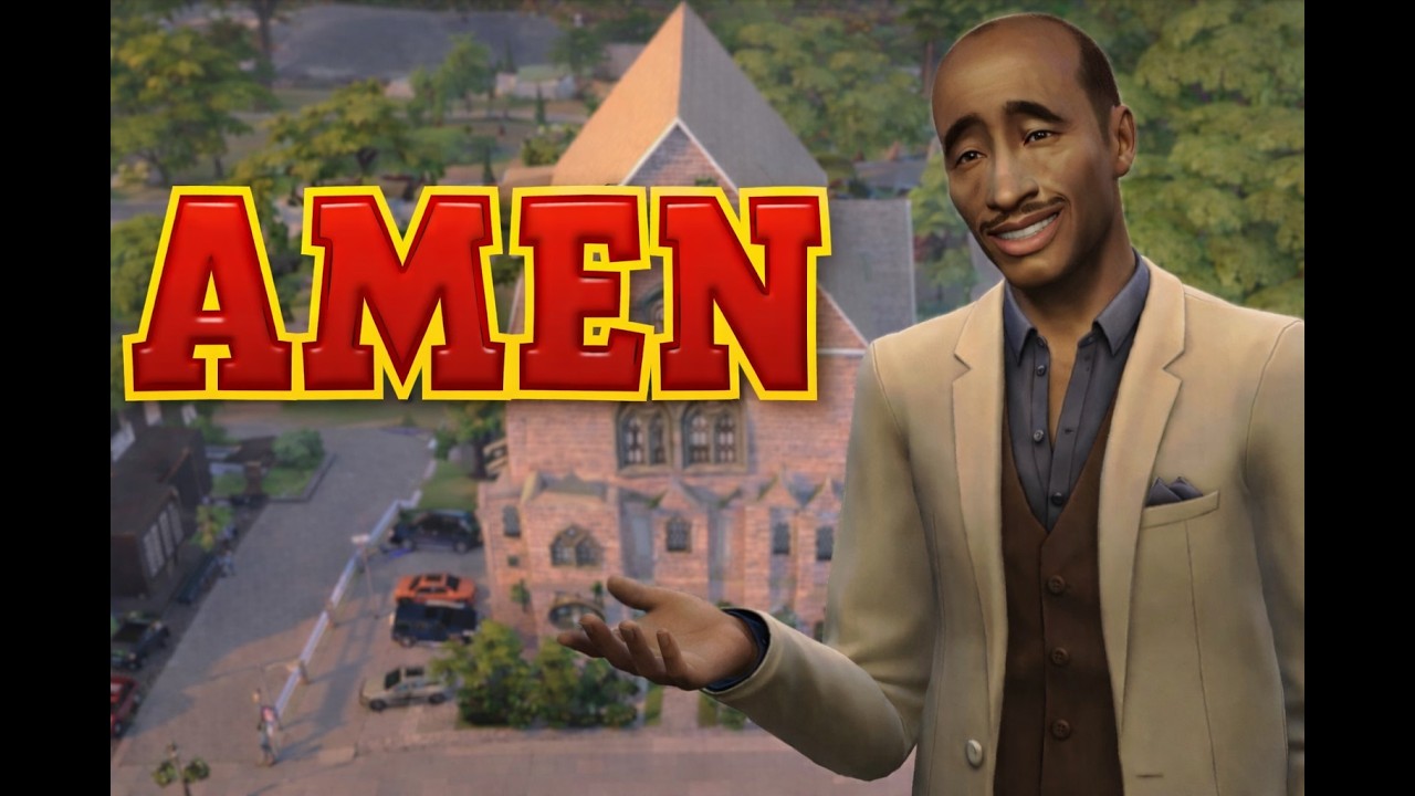 SIMS 4 MT PISGAH A.M.E -INSPIRED BY TV SHOW AMEN