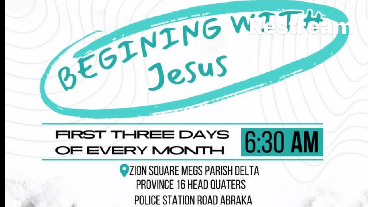 BEGINNING WITH JESUS || FEBRUARY EDITION DAY 3 ||03||02||2026