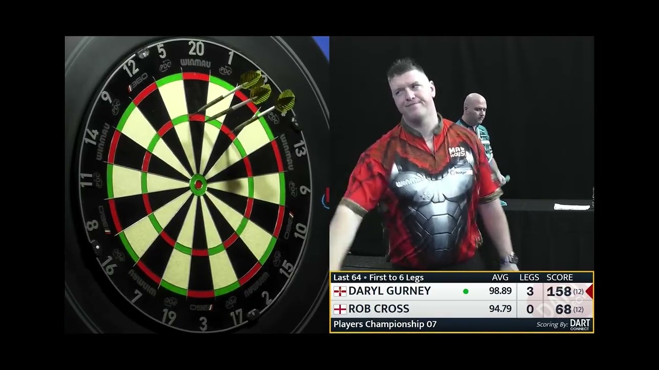 Rob Cross vs Daryl Gurney | Players Championship 7 2026 🎯