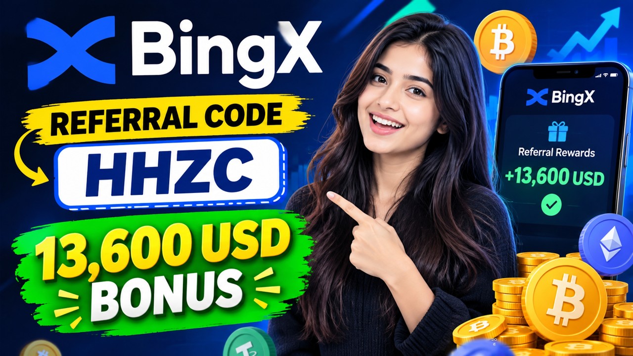 BingX Referral Code 2026 | BingX Promo Code for 13,600 USD Welcome Bonus