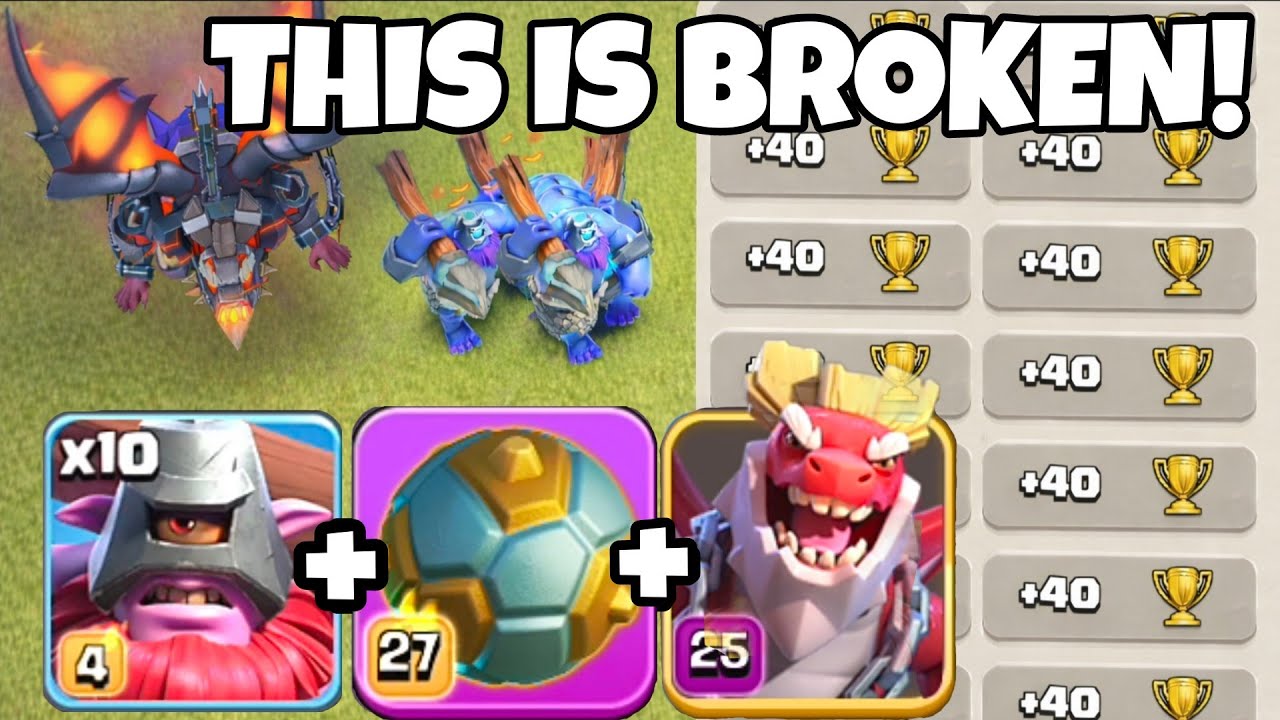 THIS THROWER ARMY IS BROKEN in Legend League!😱 Best th18 attack strategy in clash of clans 