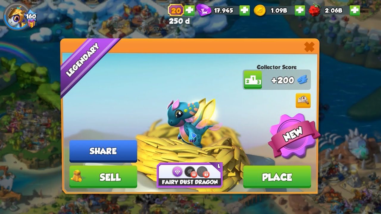 #DML Do you have FAIRY DUST Dragon ?  - Dragon Mania Legends