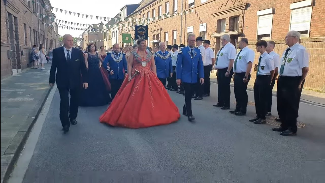 Schützenfest Grevenbroich Orken 2024 - Umzug Parade und Einzug ins Zelt am 30.7.2024