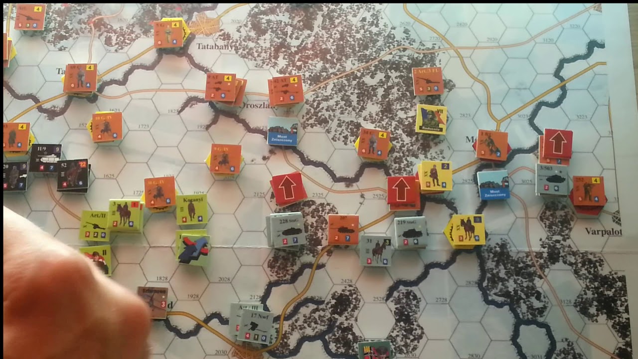 Zagrajmy w Budapeszt 1945 (Taktyka i Strategia) część 1