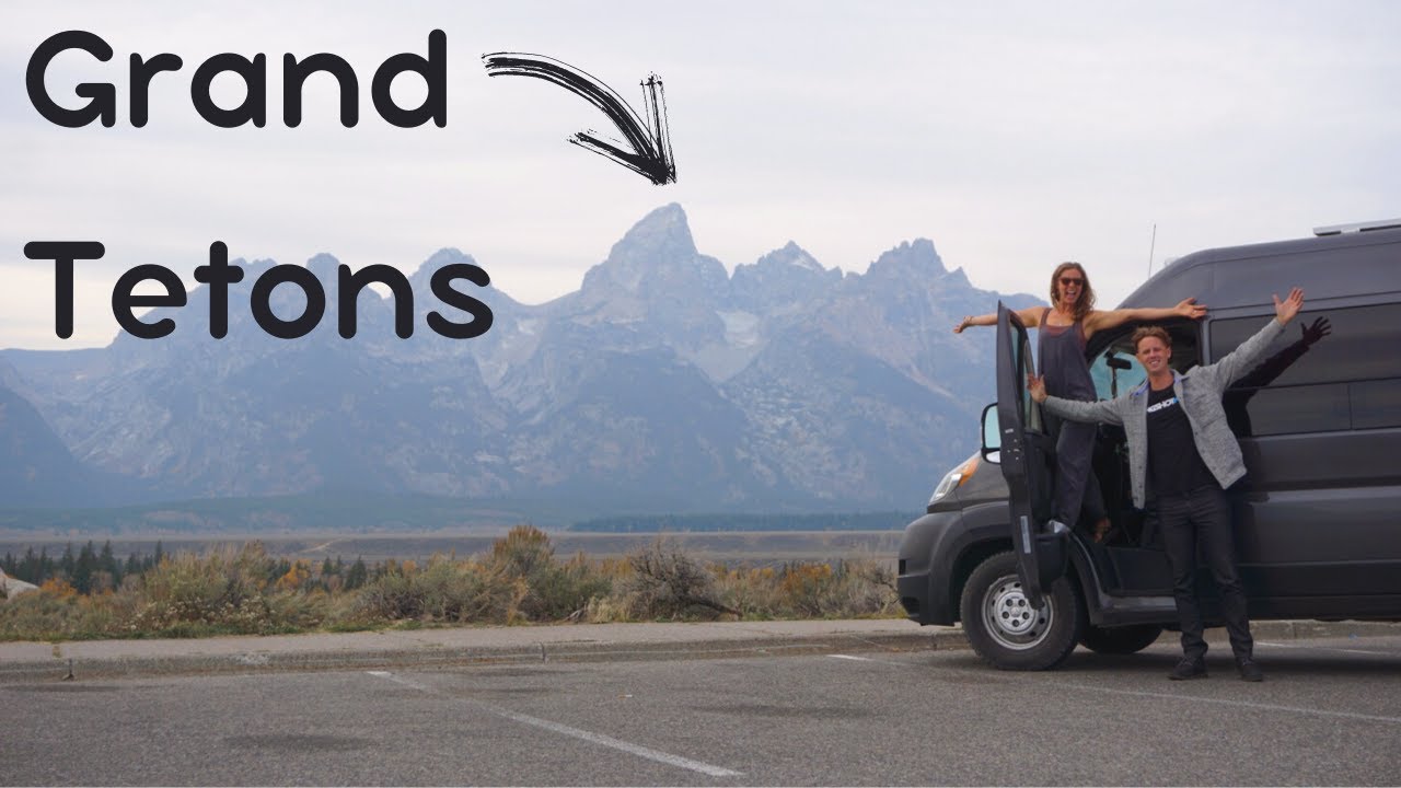 We found Dirty Brian Laundries campsite in the Tetons | Van Life Vlog