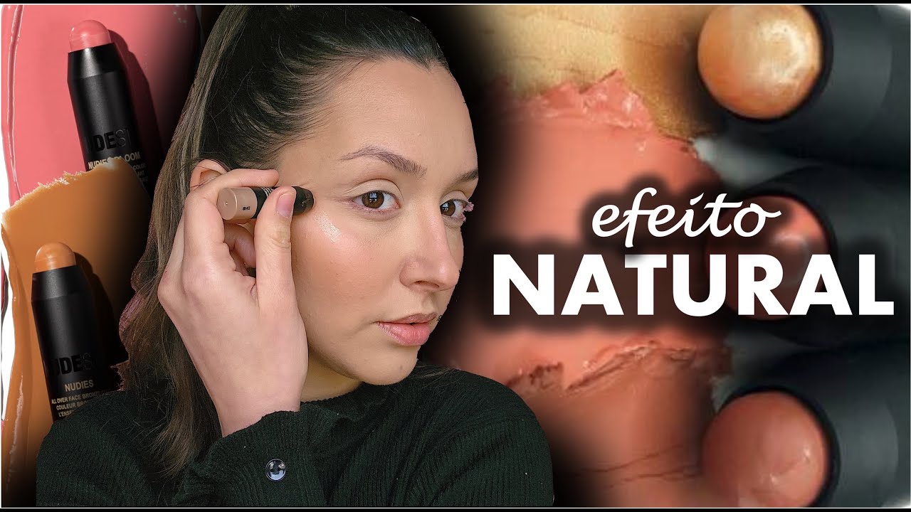 NUDESTIX - BLUSH, ILUMINADOR E CONTORNO - PARA OLHOS, LÁBIOS e FACE #VanTestar41