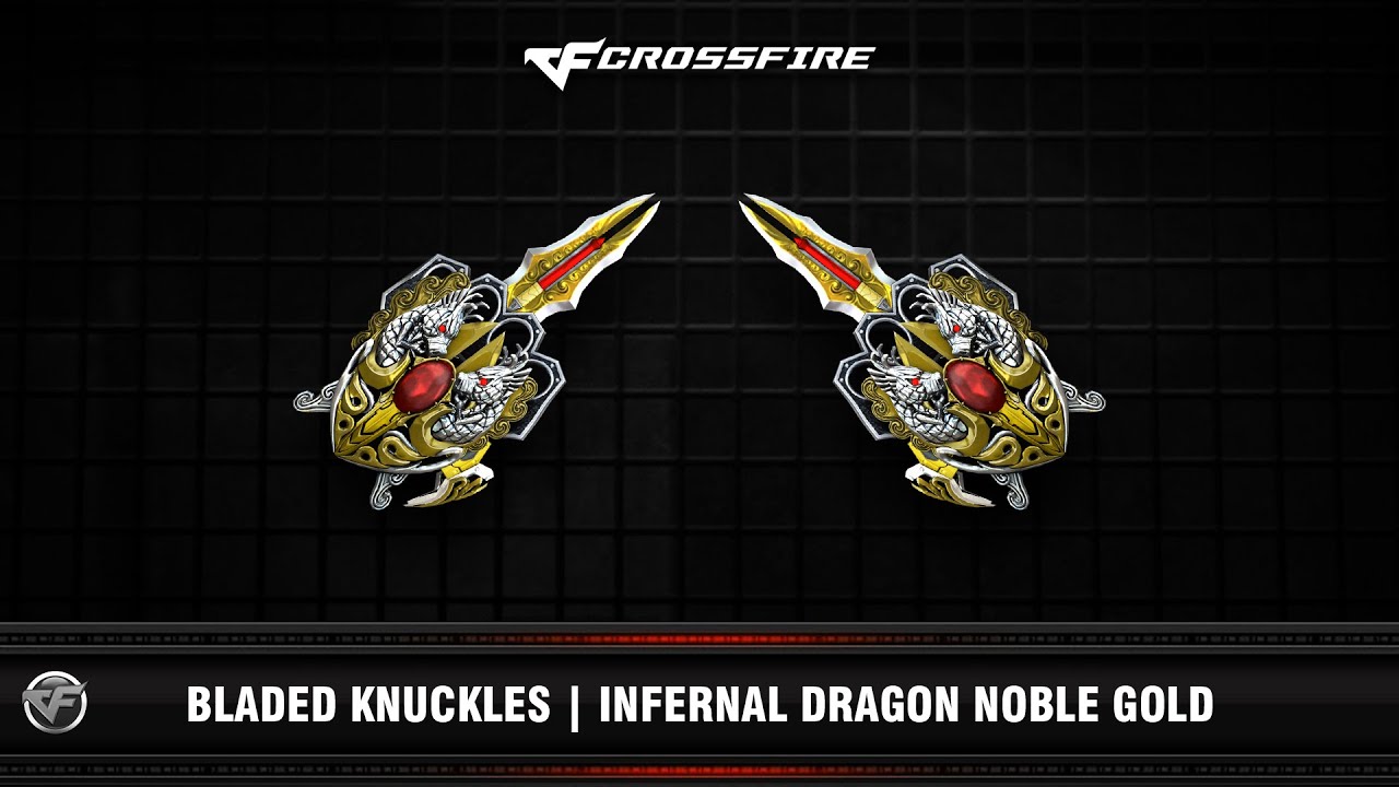 CF : Bladed Knuckles | Infernal Dragon Noble Gold (VIP upgrade)