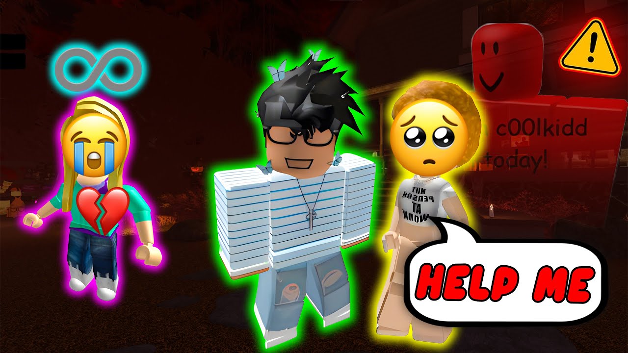 😱 MY BOYFRIEND TRUSTED A HACKER MORE THAN ME 💔 #roblox #robloxstory