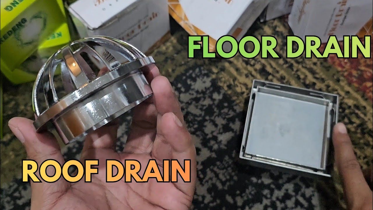 Perbedaan Floor Drain dengan Roof Drain! Instalasi Saluran Drainase Kamar Mandi dan Atap!