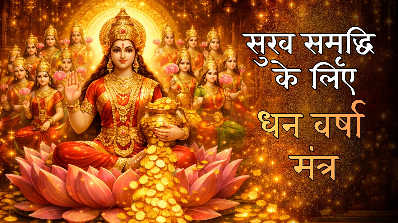 महालक्ष्मी स्तुति | Mahalakshmi Stuti | 16 Forms of Lakshmi | Wealth, Prosperity & Blessings Mantra