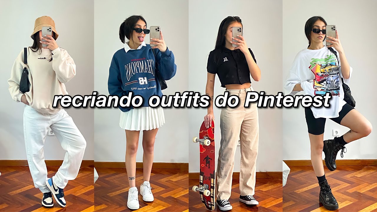 RECRIANDO OUTFITS DO PINTEREST *ou algo assim kkk* | Lauanda Rios