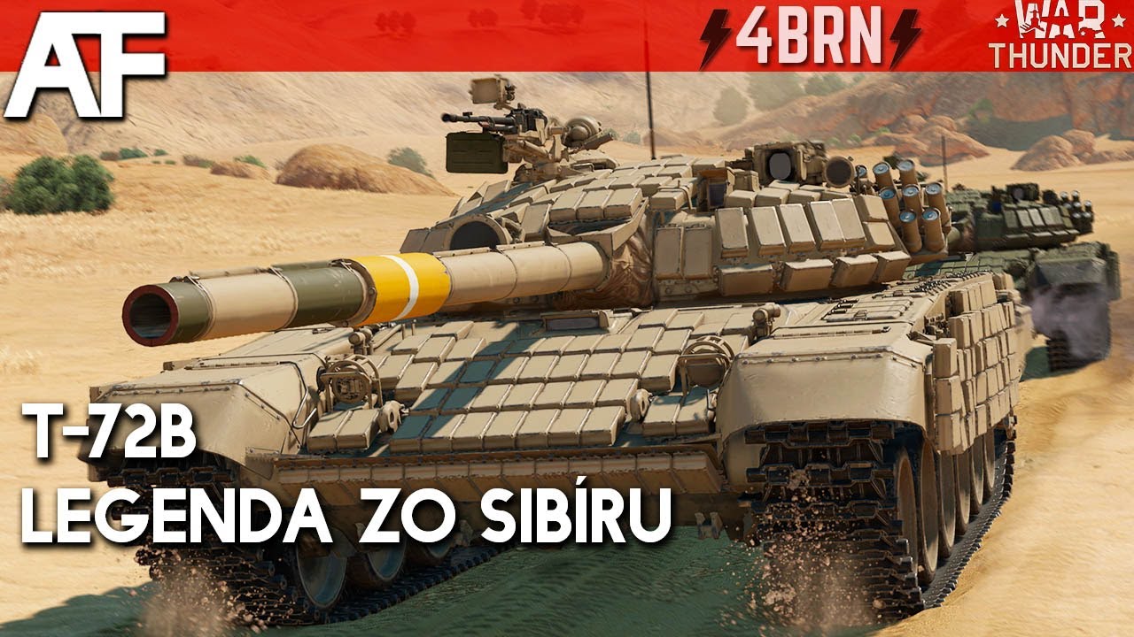War Thunder - T72B Sibírska legenda | Gameplay Tanky CZ/SK