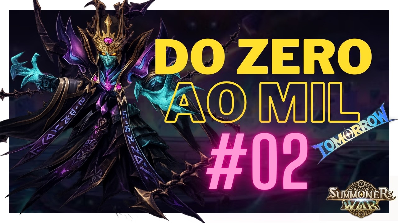 Qual a Melhor Dungeon pra Iniciante - Time Necro Abismo SW (4 dias de conta)  - Do Zero ao Mil # 02