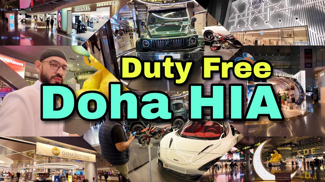 SHOP FOR FREE! Qatar Duty Free | Hamad International Airport