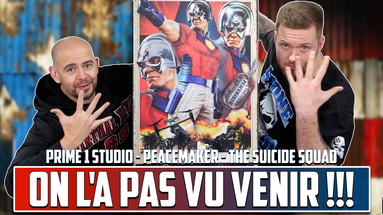 On L'a Pas Vu Venir ! PEACEMAKER - Prime 1 Studio - THE SUICIDE SQUAD