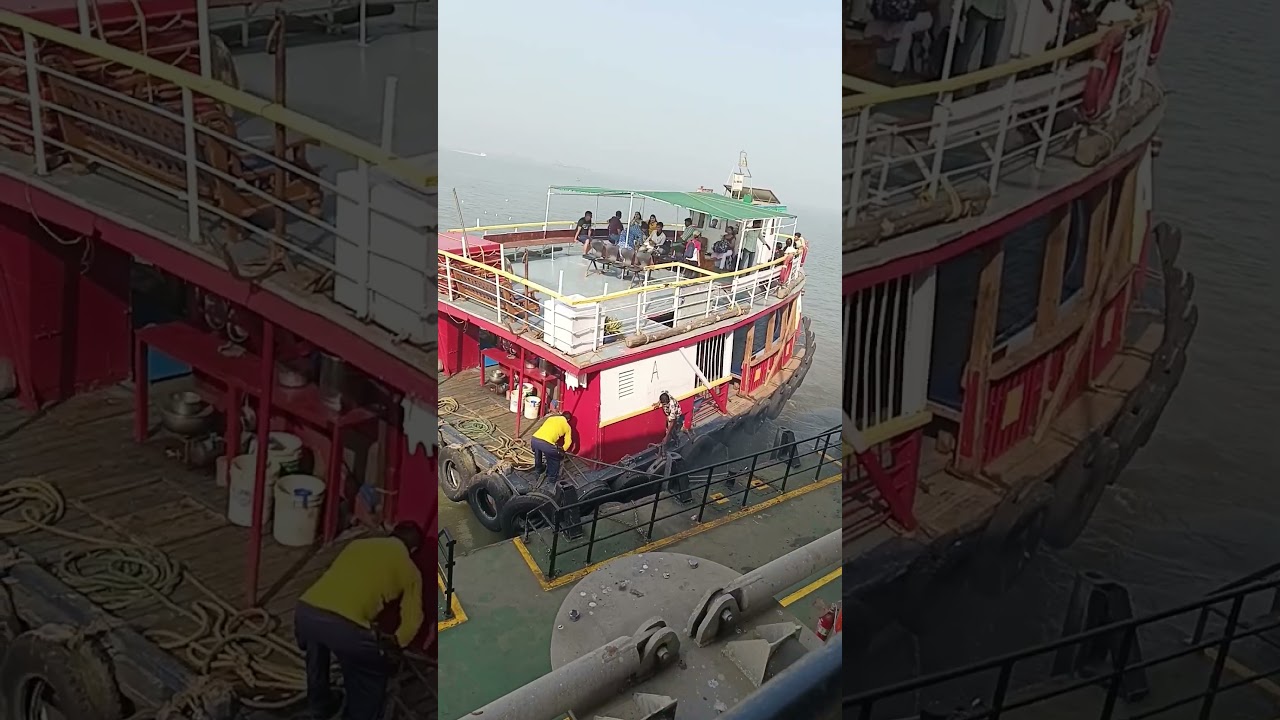 Mandwa Jetty | Ferry boat Ajanta | Alibaug boat service #boat #catamaran #trendingshorts #shorts