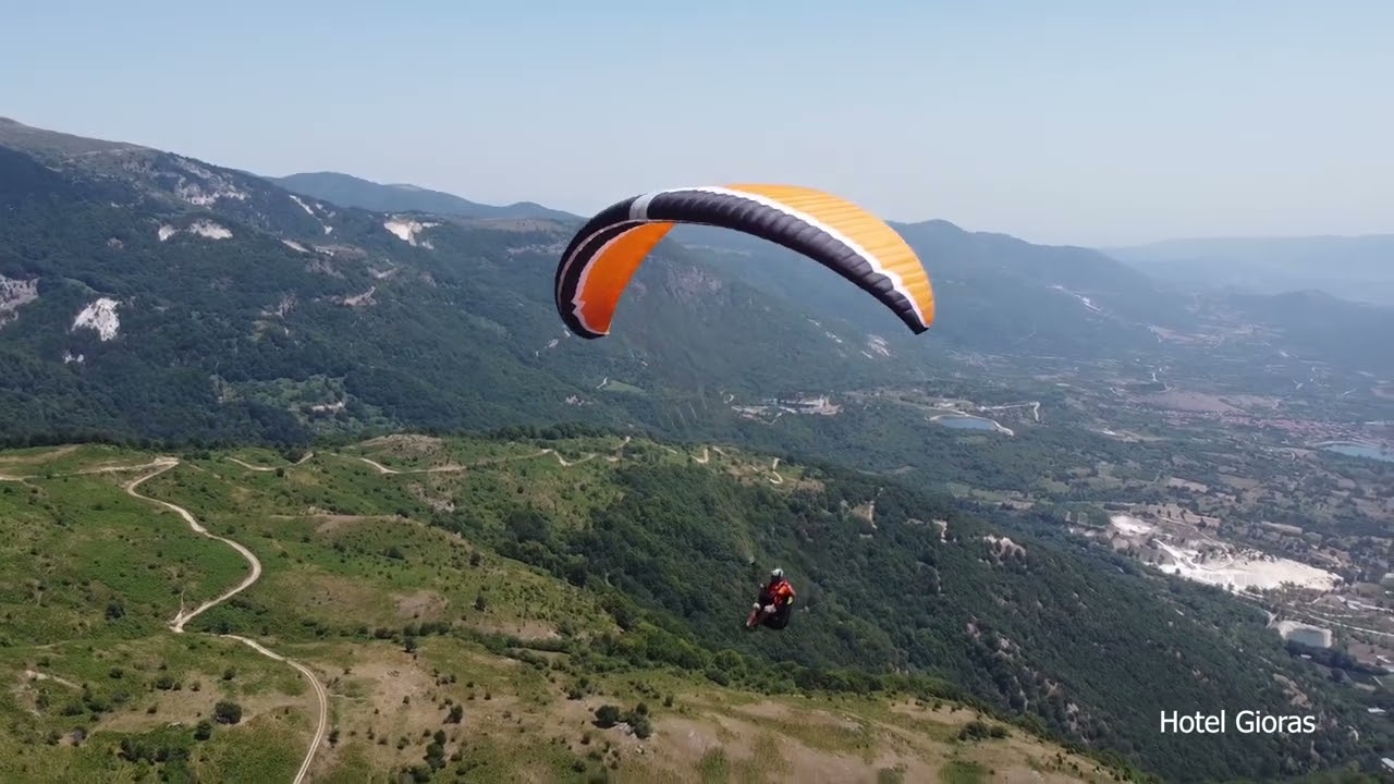paragliding magebonia Greece kaimaksalan voras ski center hotel gioras