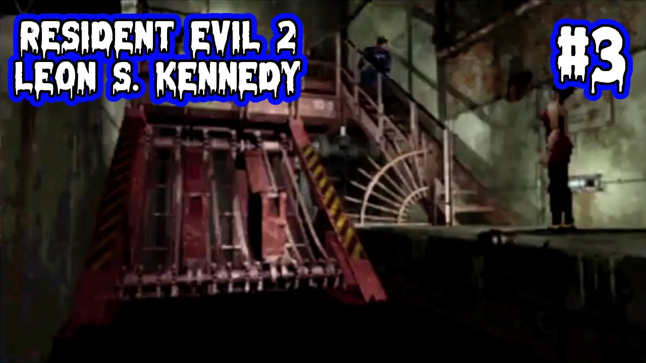 Resident Evil 2 Leon S. Kennedy (PS1, 1998) - O Esgoto [Gameplay/Walkthrough]