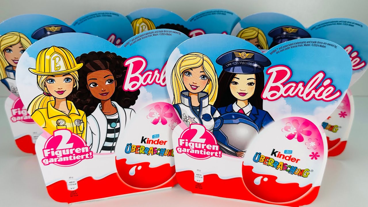 BARBIE 24/25 NEW Kinder Surprise Unboxing. БАРБИ Новая Коллекция Киндер Сюрприз 2024/2025
