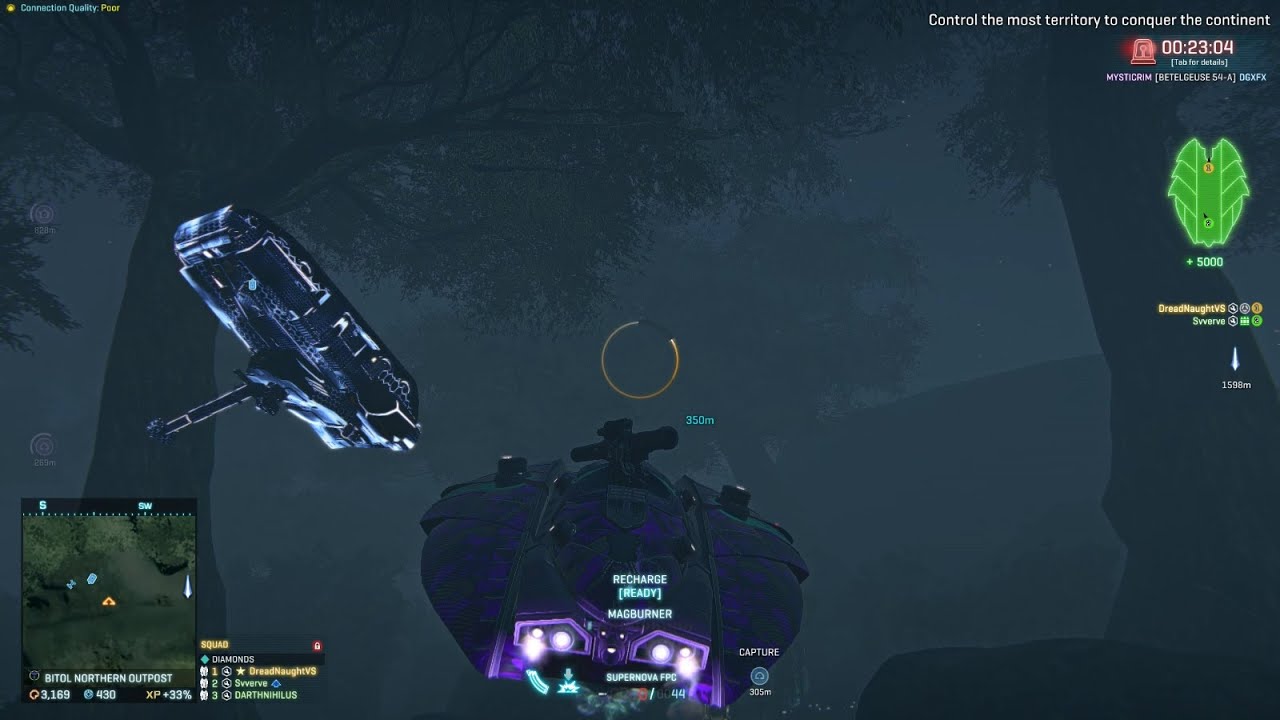 Magrider mid-air fights (rival chassis)