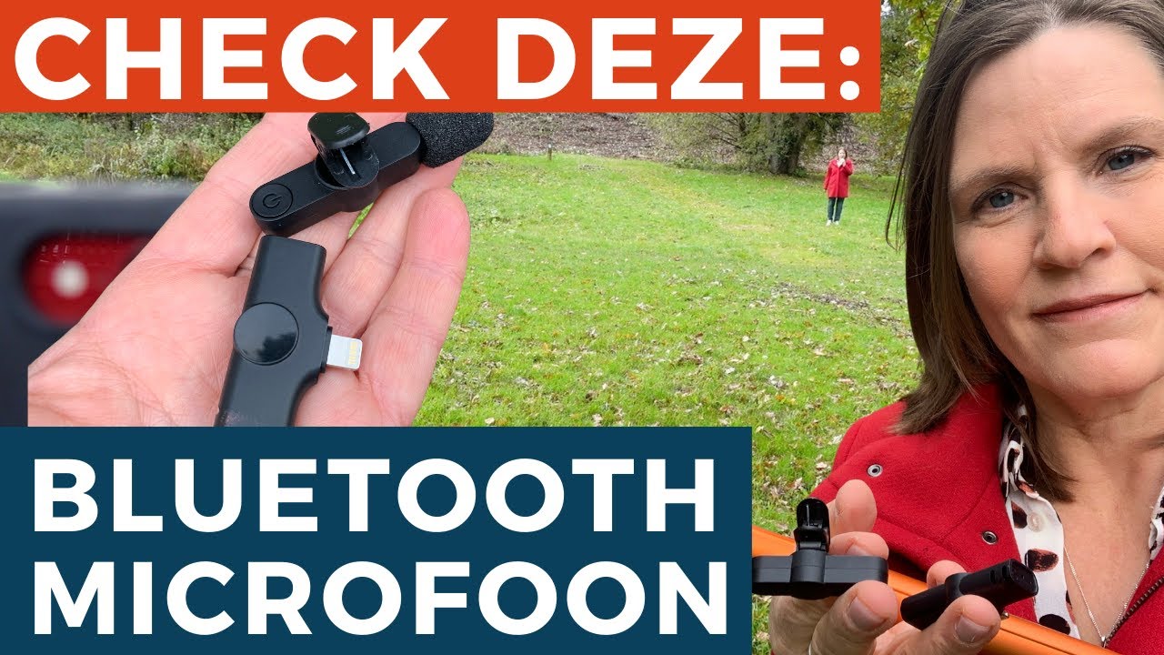 Check deze lichtgewicht draadloze bluetoothmicrofoon. Geschikt voor iPhone 13 tot en met iPhone 7