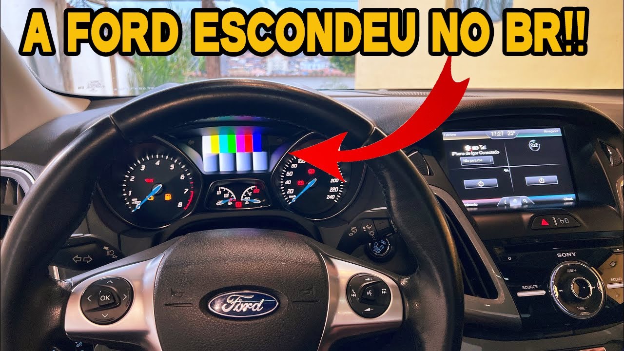 DESCOBRI UM RECURSO SECRETO NO FORD FOCUS!!