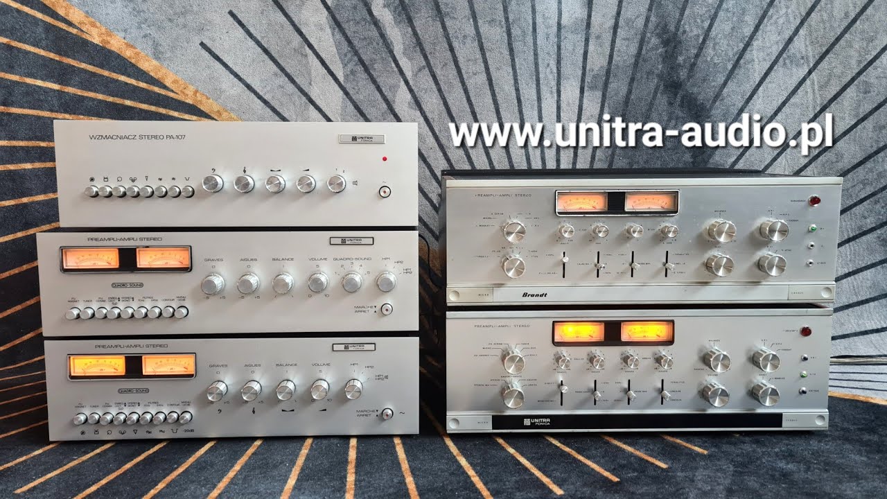 UNITRA-AUDIO ☆ Wzmacniacze Fonica PA-107 PA-1801 PA-2801 PA-428  [opis w zakładce: ...więcej] #16