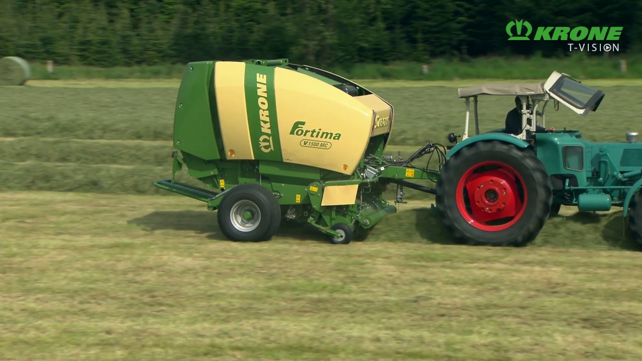 Rundballenpresse KRONE Fortima
