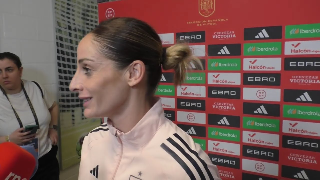 Esther Gonzales tras Bélgica - España el 30.05.2025