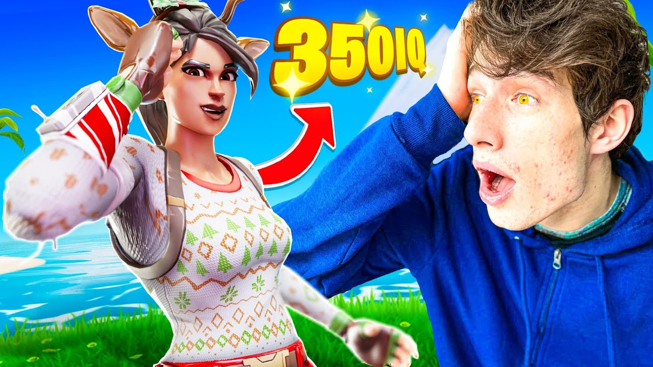 Reacting To The SMARTEST PLAYS In Fortnite... (800IQ)