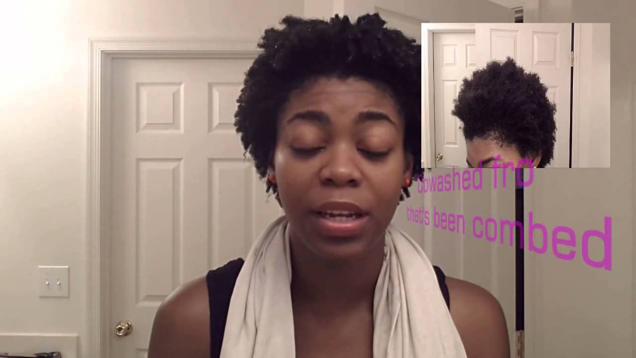 4C Natural Hair - My True Wash & Go w/ Optional Deep Conditioning - (Cowashing Loose Hair)
