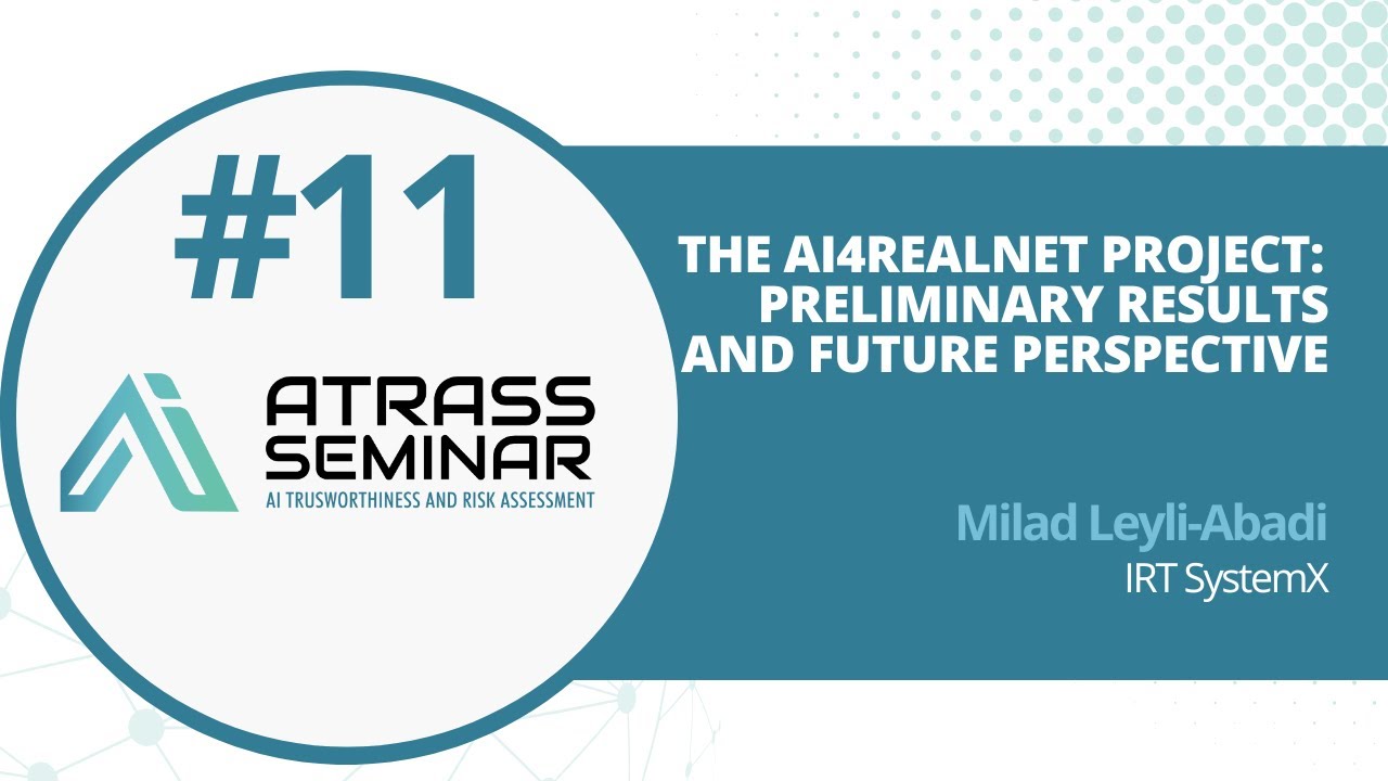 ATRASS #11: The AI4REALNET project: Preliminary Results and Future Perspective