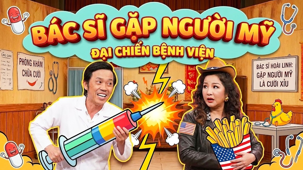 HÀI MỚI 2026 | BÁC SĨ GẶP NGƯỜI MỸ | HÀI HOÀI LINH - THÚY NGA 2026 | HÀI THƯ GIÃN