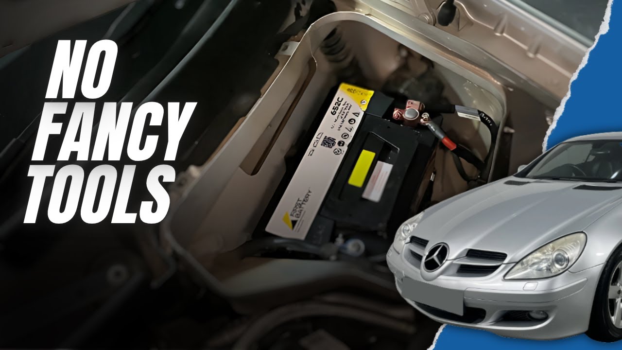 Mercedes Benz SLK (R171) Battery Replacement