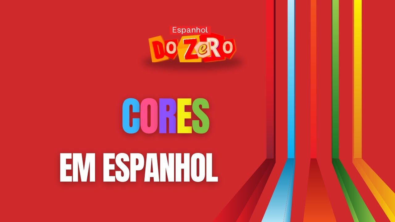 🌈 Aprenda a dizer o nome das cores em espanhol