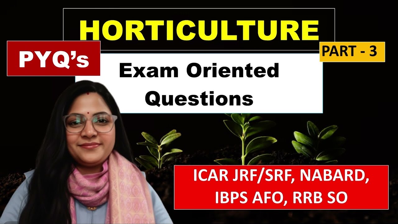 IBPS AFO | RRB SO | NABARD | PREVIOUS YEAR QUESTIONS | MCQ  | Fruit Science @kanikaawasthi6124 