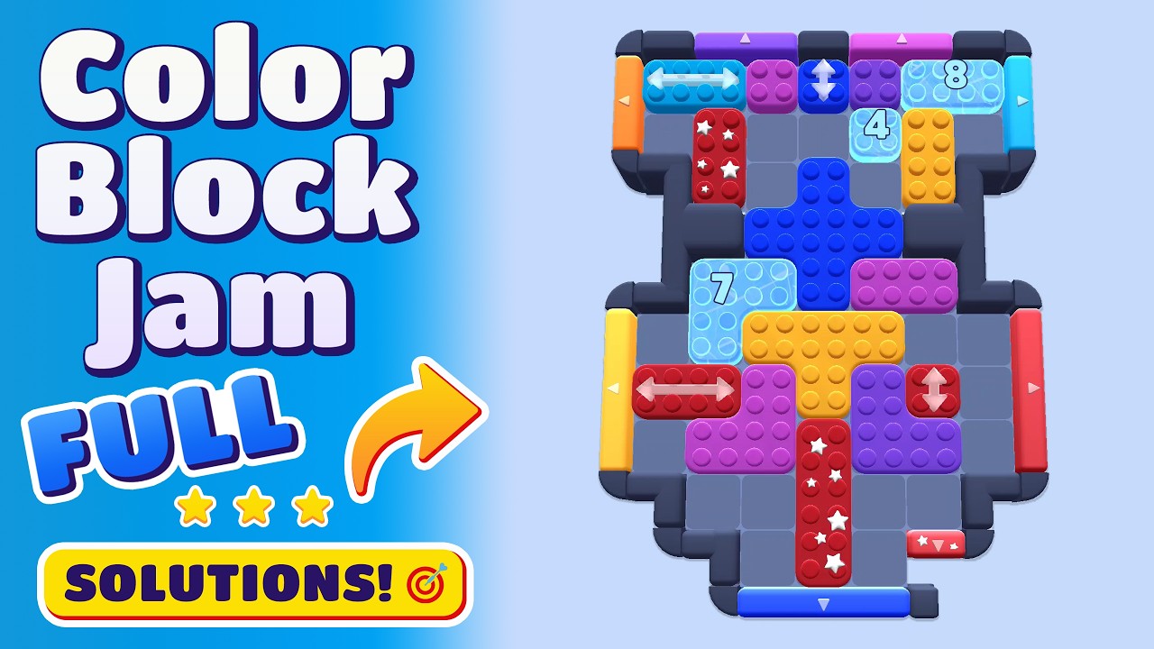 Color Block Jam Level 210 | Complete Walkthrough & Solutions! 🎯