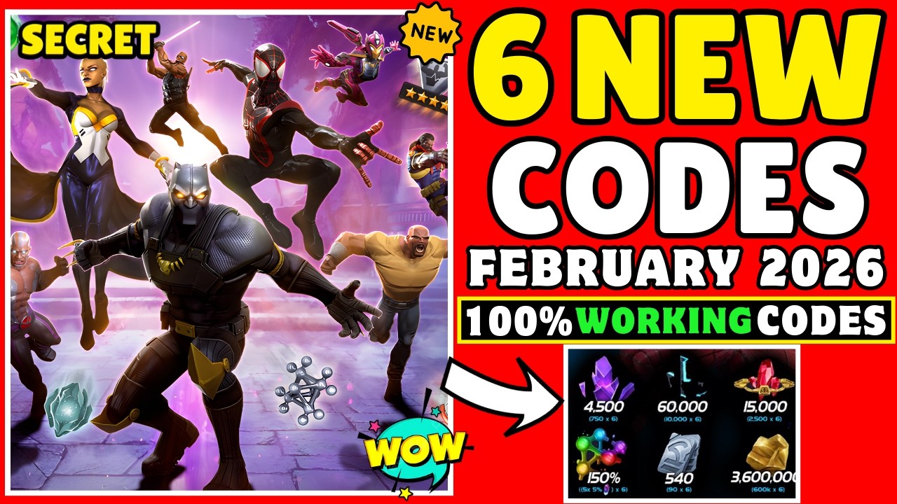 ⚠️КОДЫ КО ДНЮ СВЯТОГО ВАЛЕНТИНА⚠️ ПРОМОКОД MCOC 2026 🎁 КОДЫ MCOC К ЮБИЛЕЮ🎁 КОДЫ MARVEL CONTEST OF...