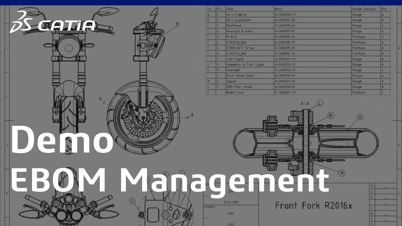CATIA 3DEXPERIENCE | EBOM Management