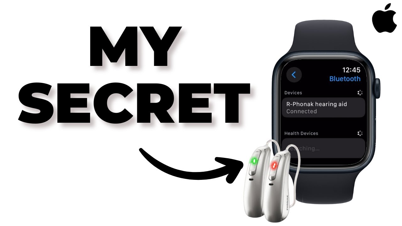 Легко подключите слуховые аппараты Phonak к Apple Watch