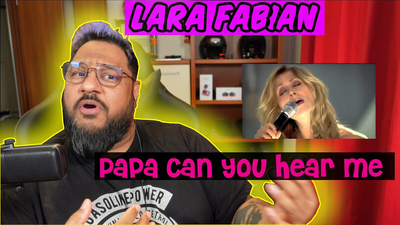 Lara Fabian - Extrait de Yentl - Concert Pure - Reaction (papa can you hear me)