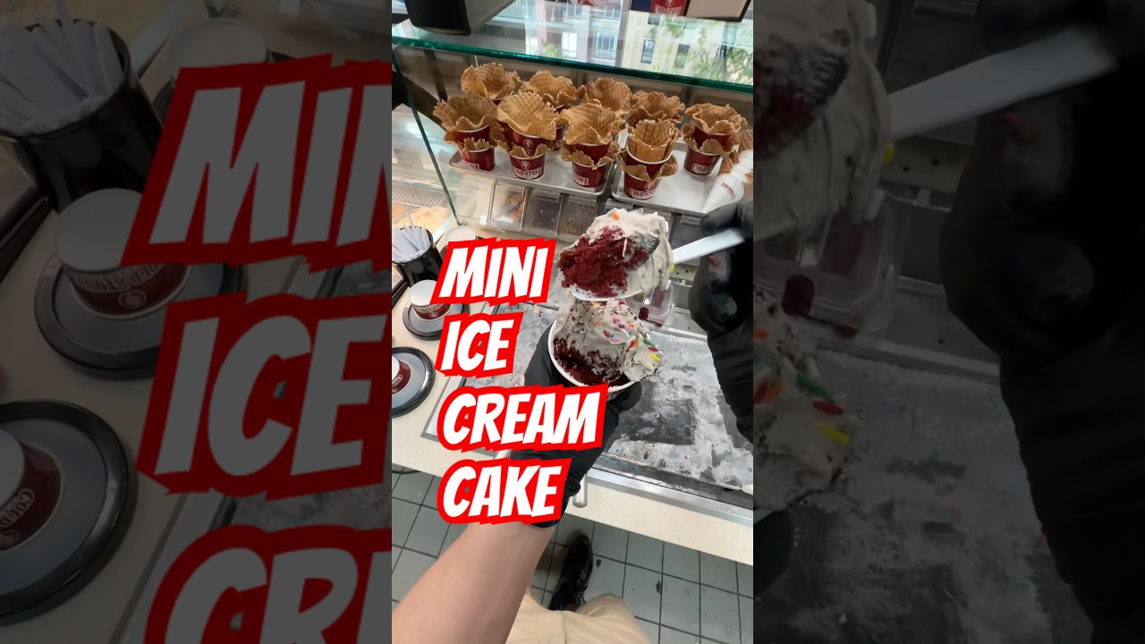 Mini Ice Cream Cake Hack