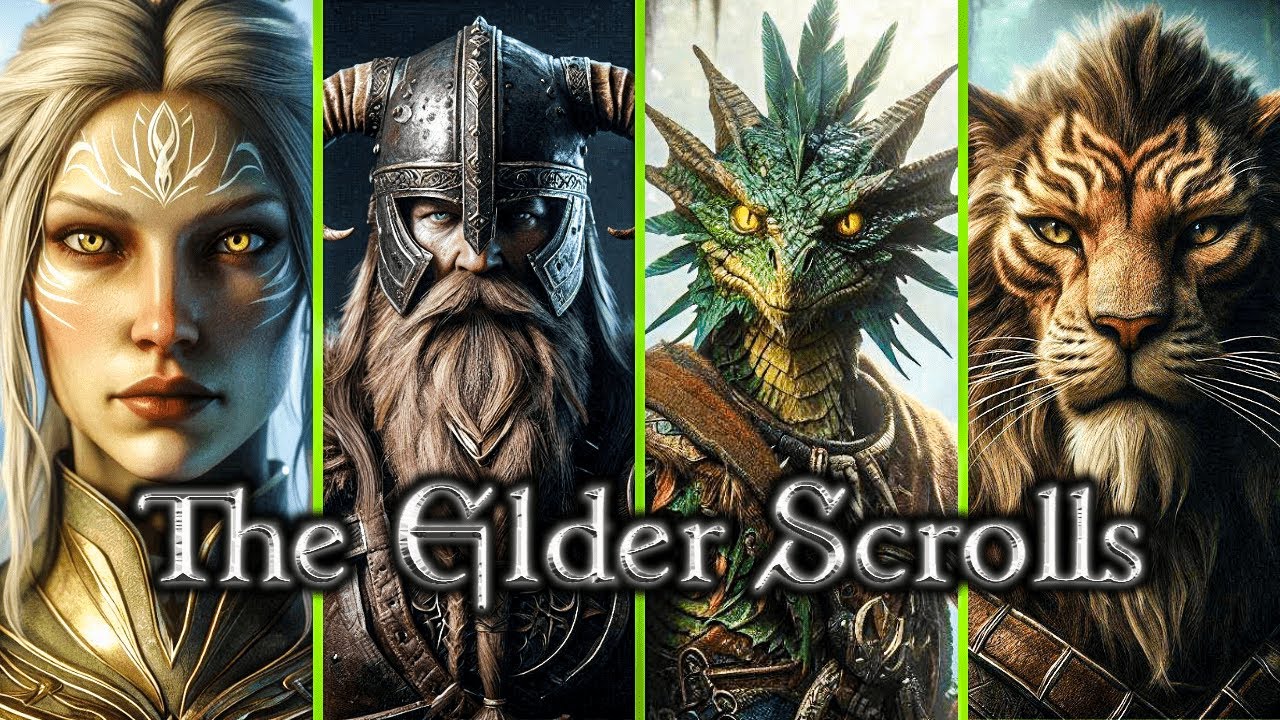 The Elder Scrolls: Alle Völker in 15 Minuten erklärt!