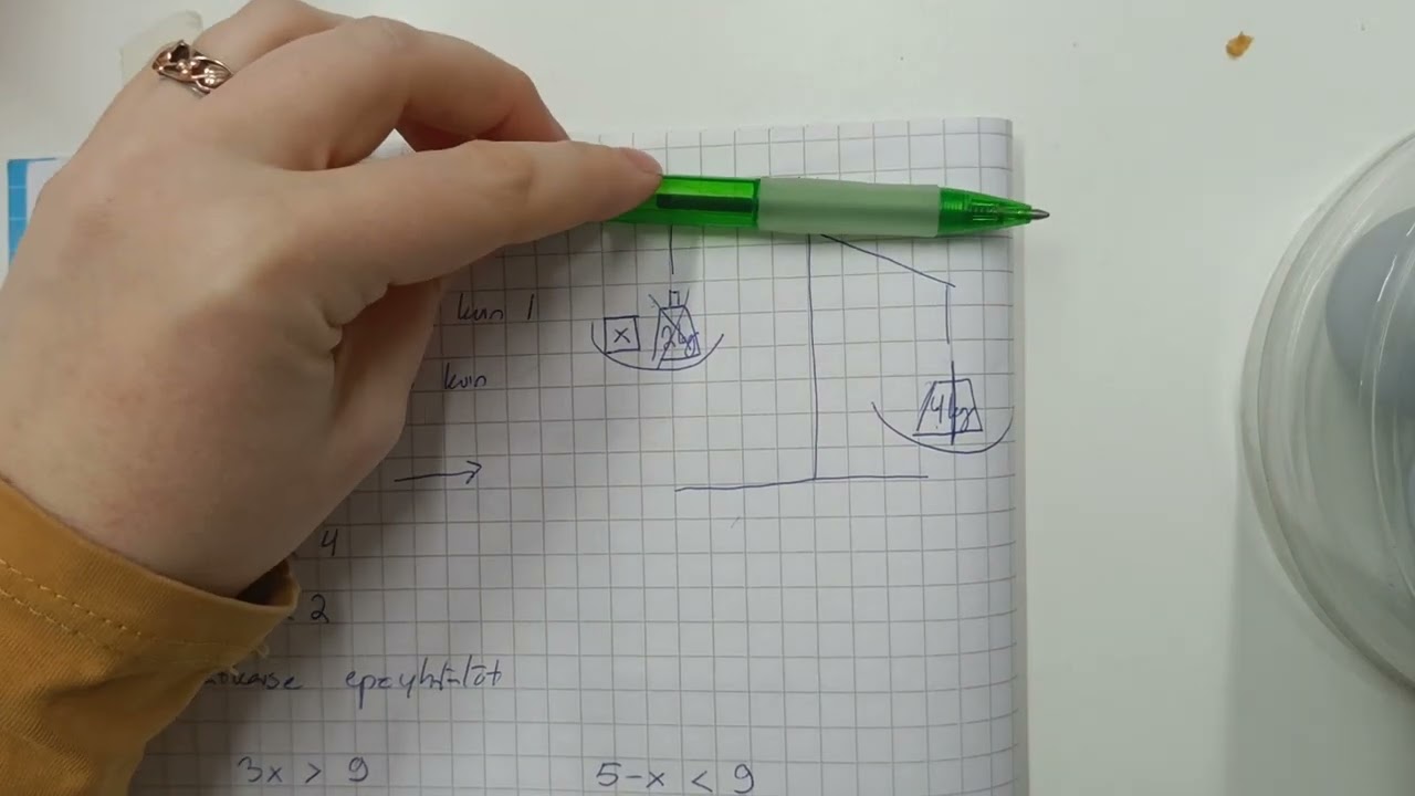 Epäyhtälön ratkaiseminen