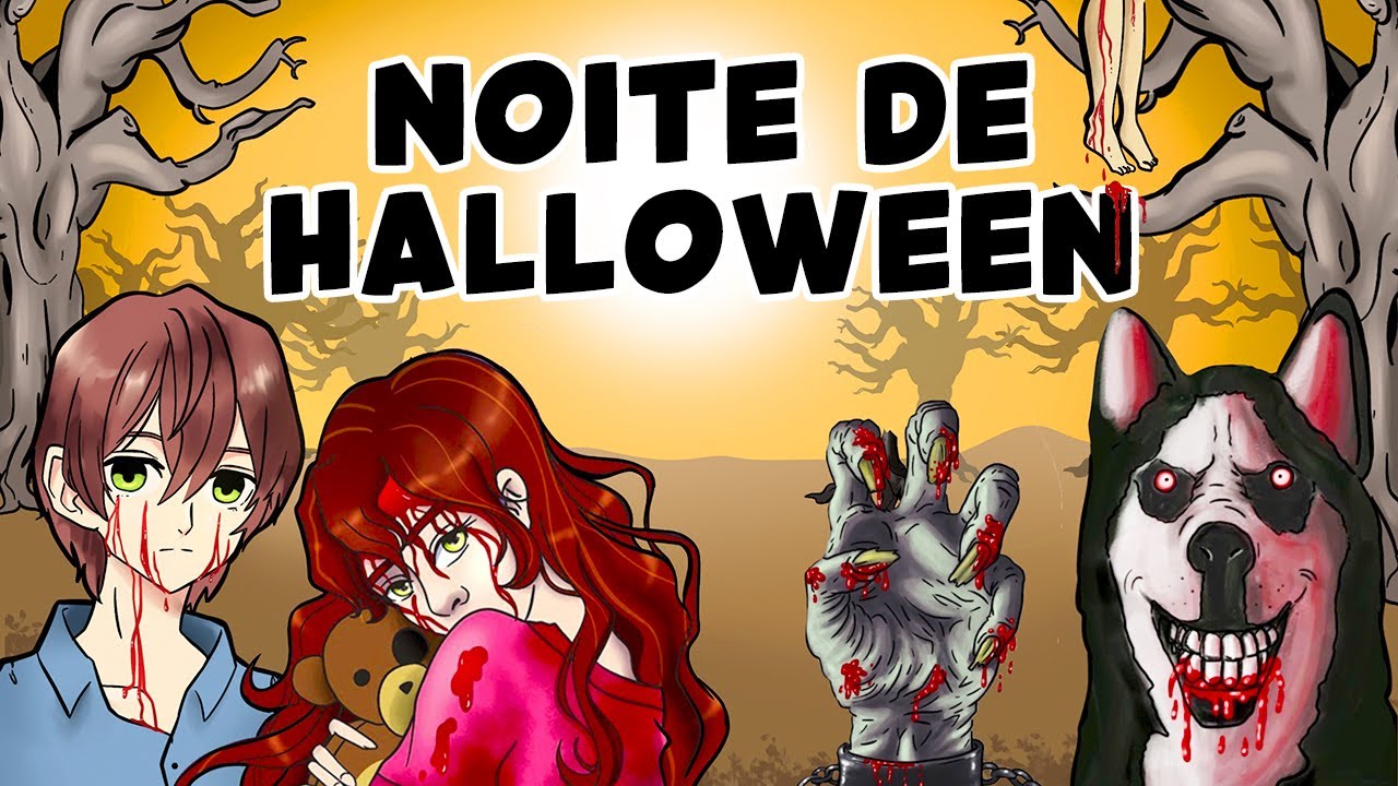NOITE DE HALLOWEEN 2023 🎃 TOP Draw My Life Português